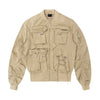 Mixed Media Utility Jacket - Smoke Rise