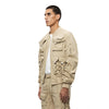 Mixed Media Utility Jacket - Smoke Rise