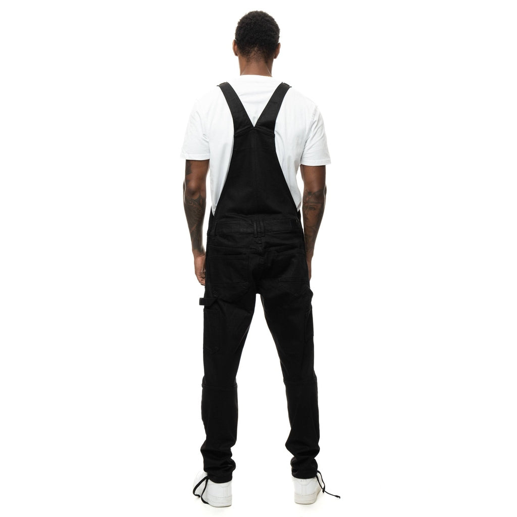 Smoke Rise FBA Workwear Canvas Overalls - Black