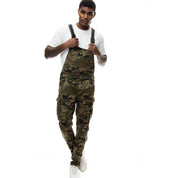 Smoke Rise Utility Cargo Overall - Wood Camo