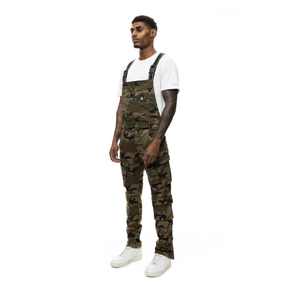 Smoke Rise Utility Cargo Overall - Wood Camo