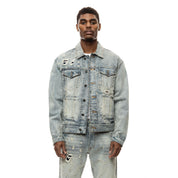 Smoke Rise Shotgun Jean Jacket - Industrial Blue