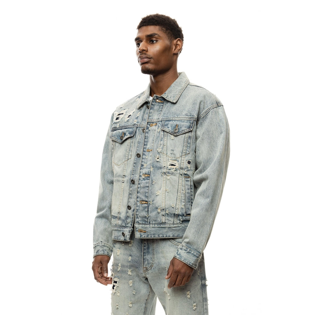 Smoke Rise Shotgun Jean Jacket - Industrial Blue