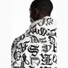 Monogram Fashion Hoodie Wh/Bk - Smoke Rise