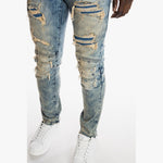 Engineered Jeans Garrison Blue - Smoke Rise