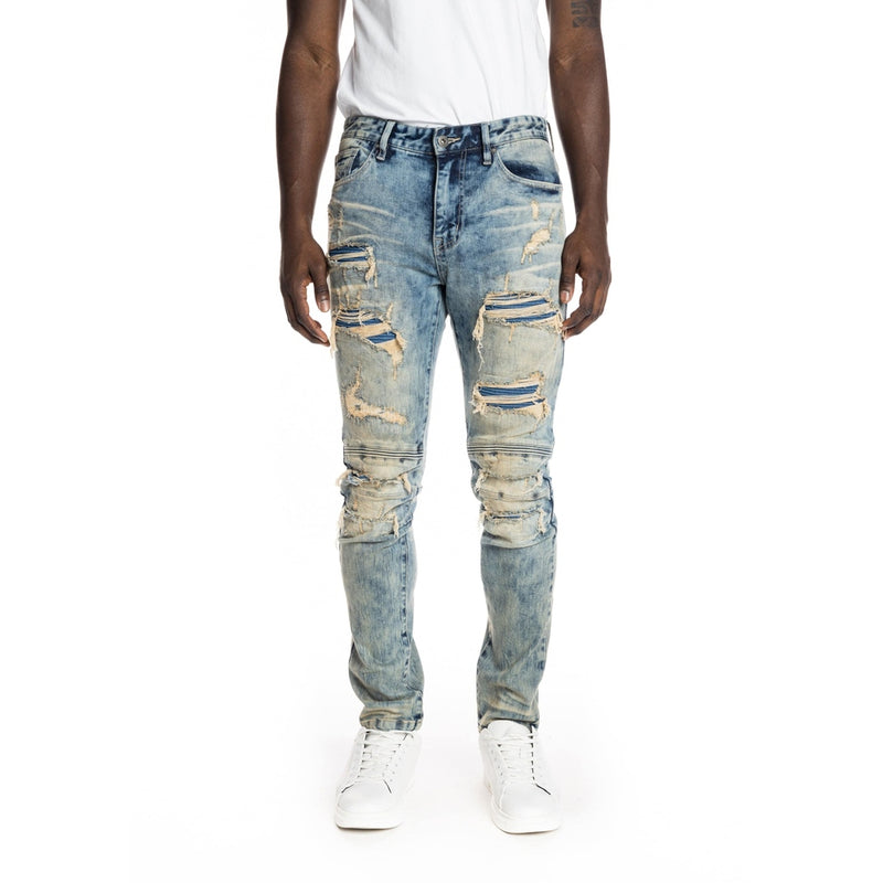 Engineered Jeans Garrison Blue - Smoke Rise