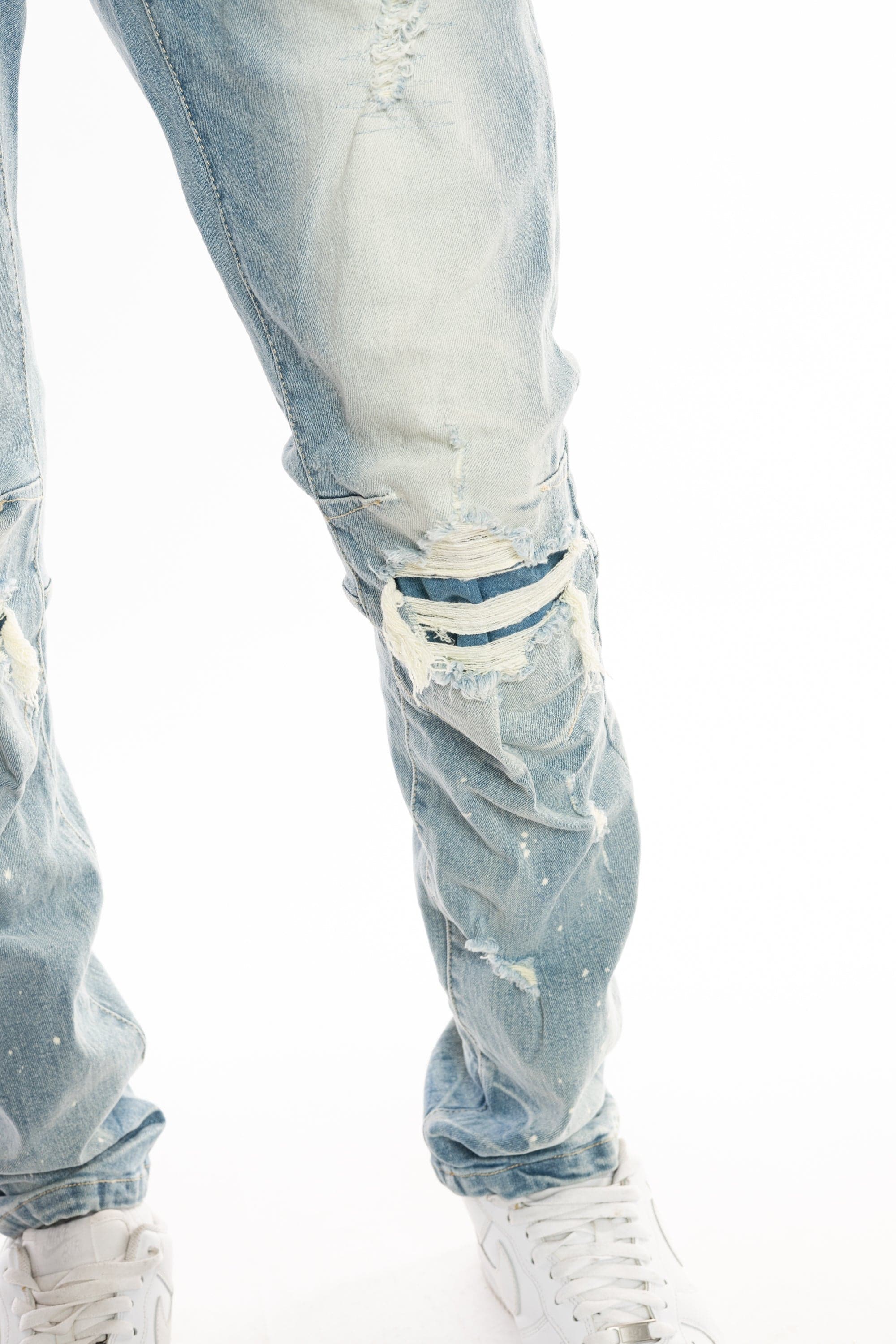 Rip & Repair Jeans Harper Blue - Smoke Rise