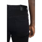 Smoke Rise Stone Washed Basic Jeans - Jet Black