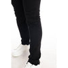 Stone Washed Basic Jeans Jet Black - Smoke Rise