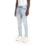 Rip And Repair Jeans Archer Blue - Smoke Rise