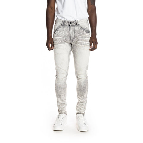 Bleached Detail Semi Basic Jeans | SMOKERISENY.COM