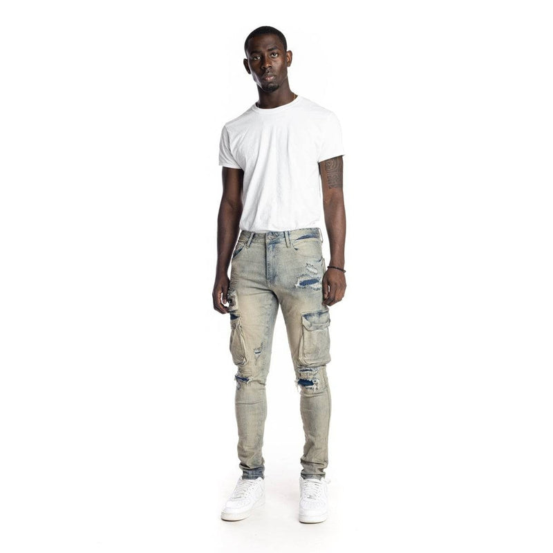 Multipocket Fashion Jeans Goblin Blue - Smoke Rise