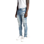 Multipocket Fashion Jeans Nile Blue - Smoke Rise