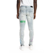 Smoke Rise Multi Color Fashion Jeans