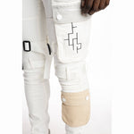Multipocket Twill Fashion Utility Pants Off White - Smoke Rise