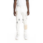 Multipocket Twill Fashion Utility Pants Off White - Smoke Rise