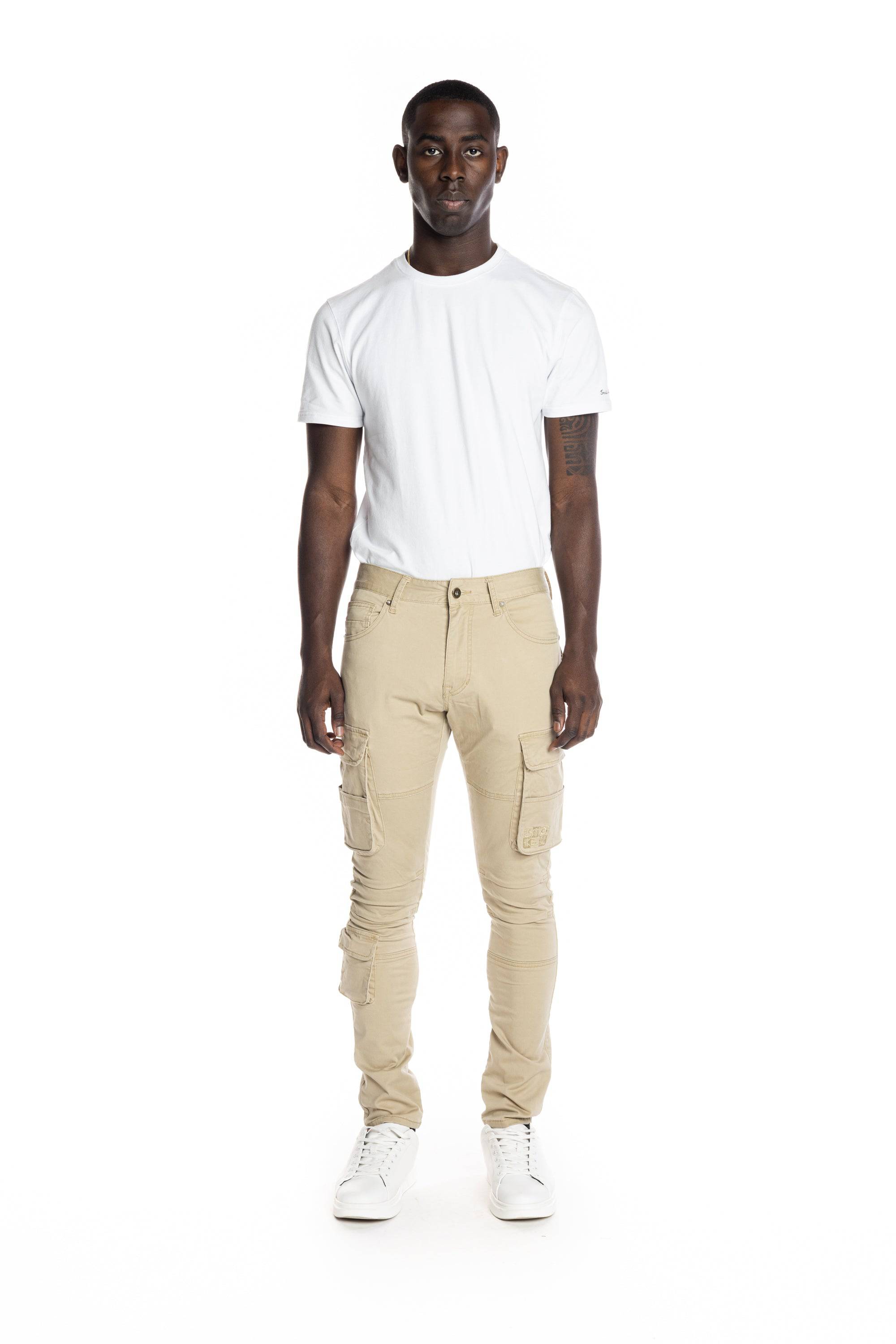 Men Cargo Pants Clearance,TIANEK Fashion Multi-Pocket Bermuda