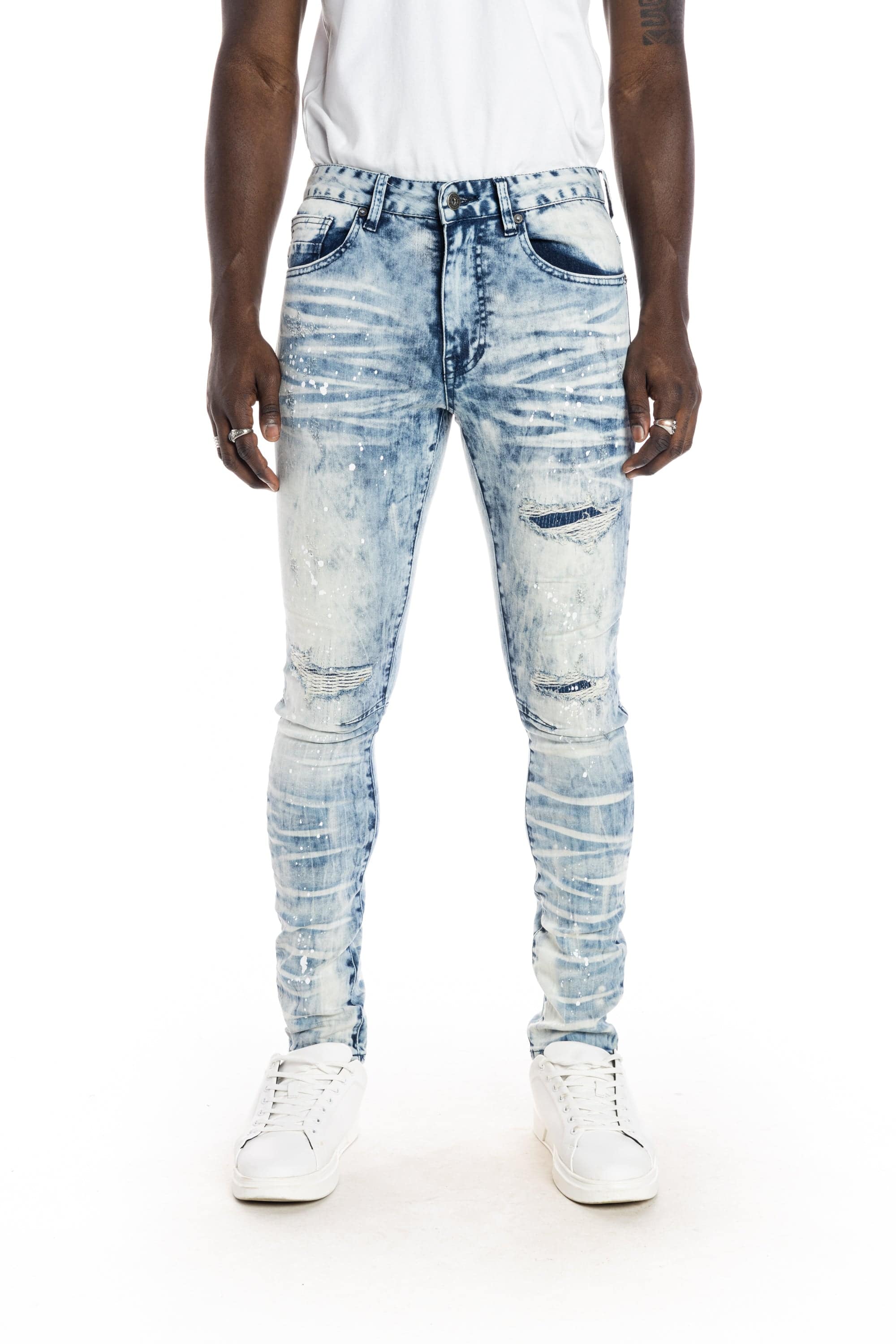 Superstretch Semi Basic Jeans  Harvey Blue - Smoke Rise