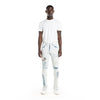 Overspray Fashion Jeans Opaque Blue - Smoke Rise