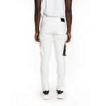 Utility Fashion Cargo Twill Pants Cream - Smoke Rise