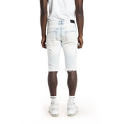 Smoke Rise Basic Jean Shorts - Pale Blue