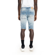 Smoke Rise Basic Jean Shorts - Turner Blue