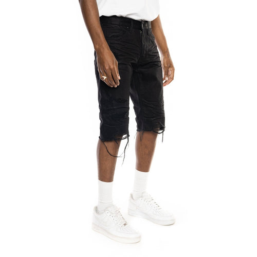 Basic Denim Short Jet Black - Smoke Rise