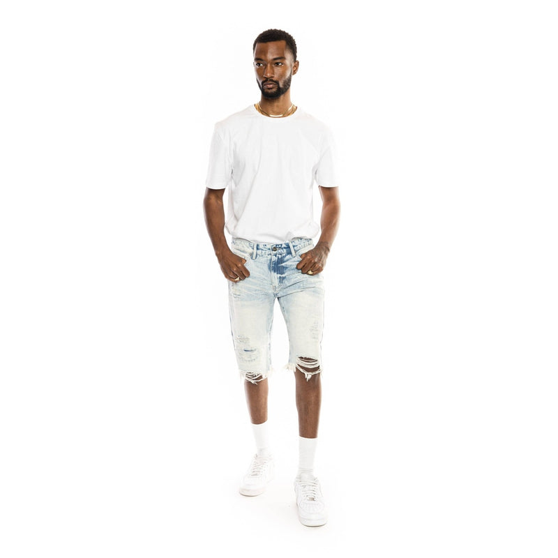 Basic Denim Short Plaster Blue - Smoke Rise