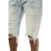 Smoke Rise Basic Jean Shorts - Suffolk blue