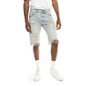 Smoke Rise Basic Jean Shorts - Suffolk blue