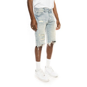 Smoke Rise Basic Jean Shorts - Suffolk blue