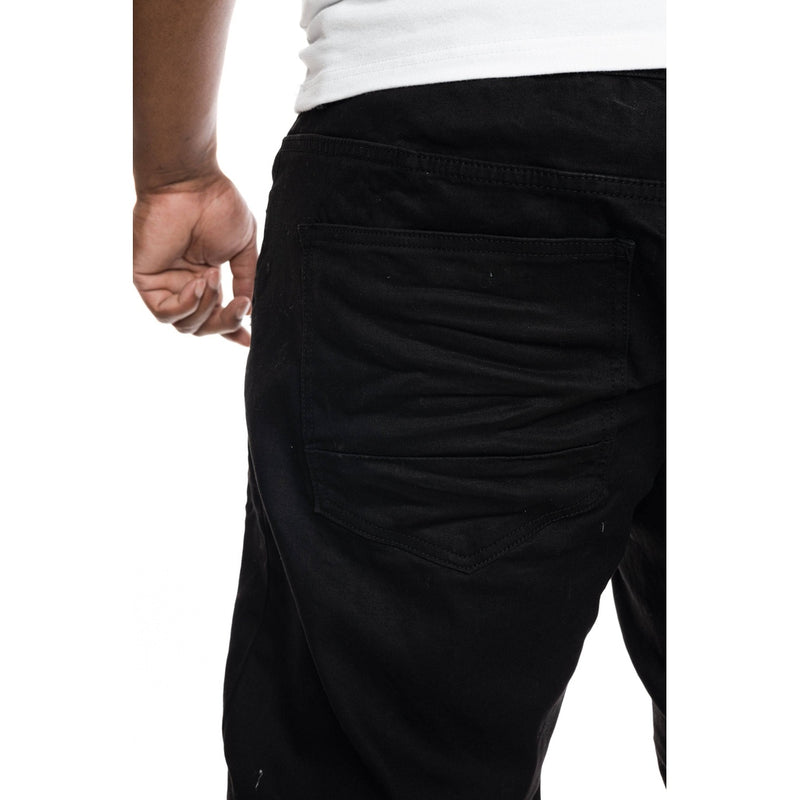 Ripoff Semi Basic Denim Short Dusty Black - Smoke Rise