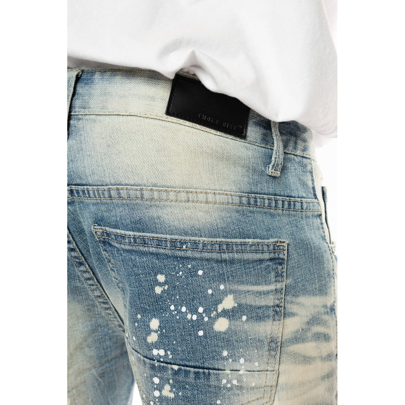 Ripoff Semi Basic Denim Short Heritage Blue - Smoke Rise