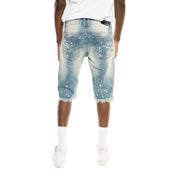 Smoke Rise Ripoff Semi Basic Jean Shorts - Heritage Blue