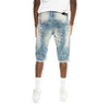 Ripoff Semi Basic Denim Short Heritage Blue - Smoke Rise