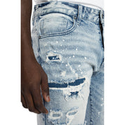 Smoke Rise Ripoff Semi Basic Jean Shorts - Mizu Blue