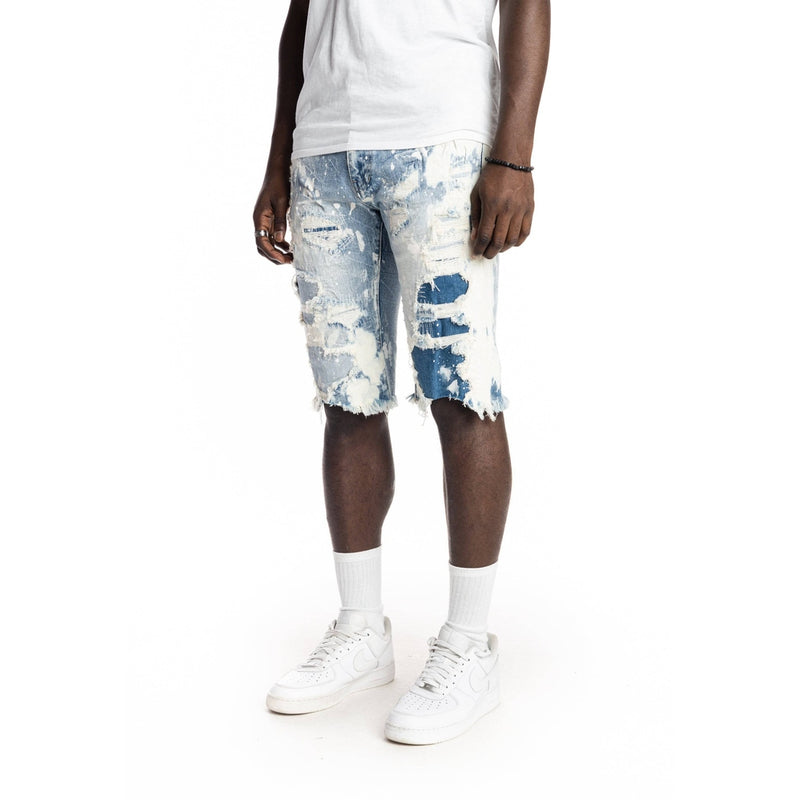 Ripoff Fashion Denim Short Anchor Blue - Smoke Rise