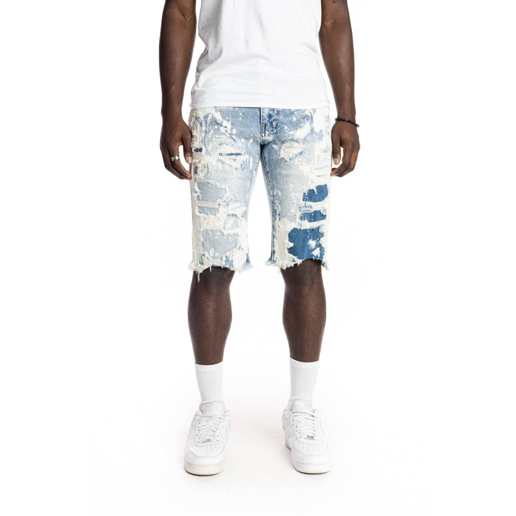 Ripoff Fashion Denim Short Anchor Blue - Smoke Rise