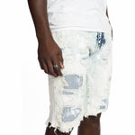 Ripoff Fashion Denim Short Tide Blue - Smoke Rise
