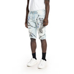Scorpion Fashion Denim Short Speckle Blue - Smoke Rise