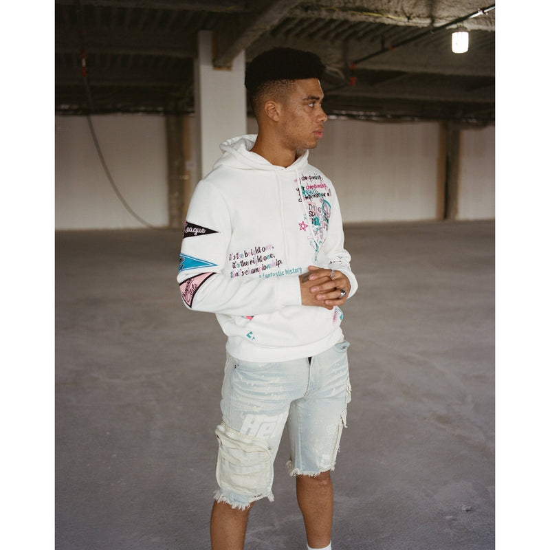 Utility  Fashion Denim Short Norwich Blue - Smoke Rise