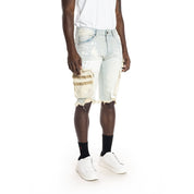 Smoke Rise Utility Fashion Jean Shorts - Norwich Blue