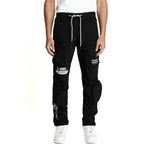 Printed Utility Pants - Smoke Rise