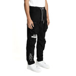 Printed Utility Pants - Smoke Rise