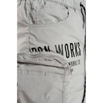 Printed Utility Fashion Shorts Light Grey - Smoke Rise
