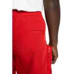 Printed Utility Fashion Shorts Red - Smoke Rise