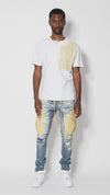 Patchwork Pocket Fashion Tee