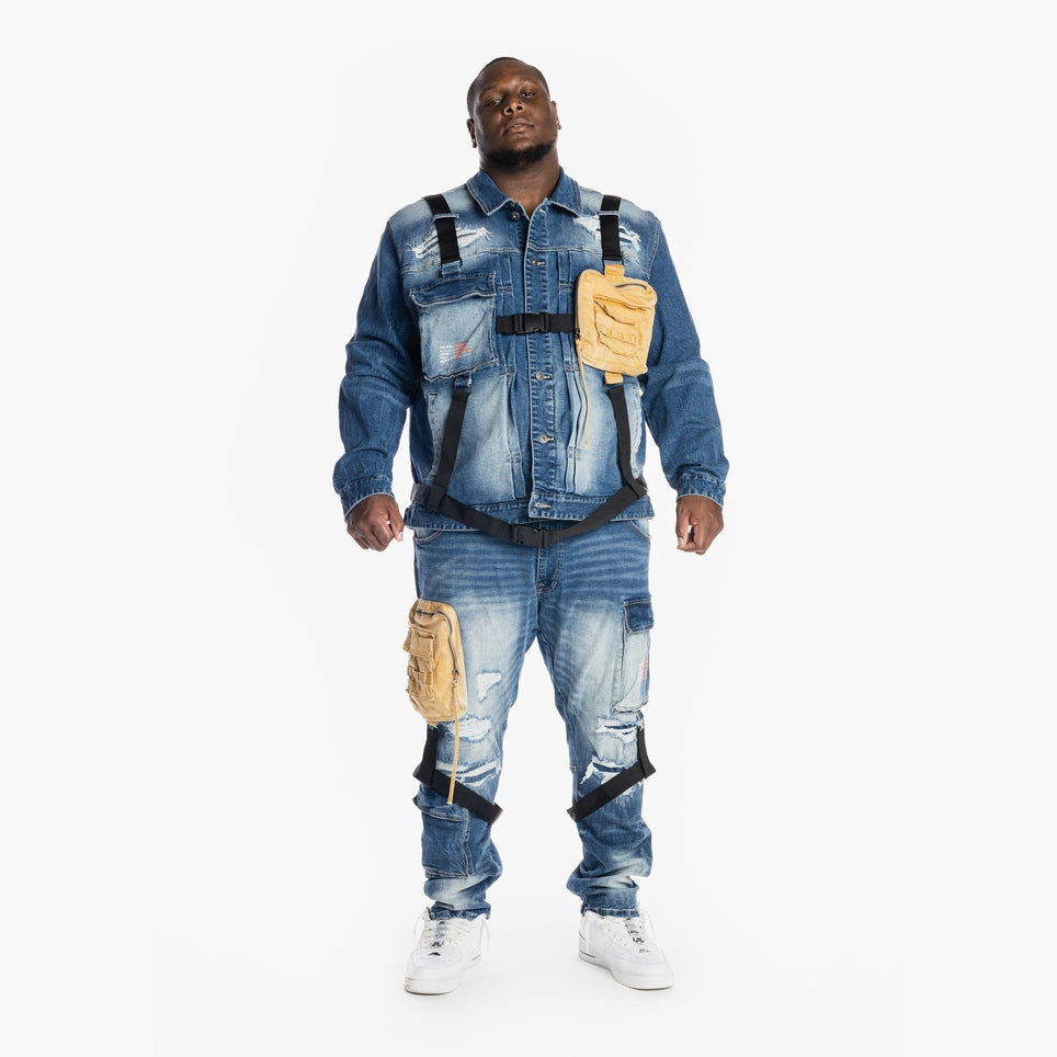 Smoke Rise Big and Tall Big and Tall Utility Fashion Jacket