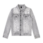 Distressed Rip & Repair Denim Jacket