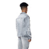Distressed Rip & Repair Denim Jacket